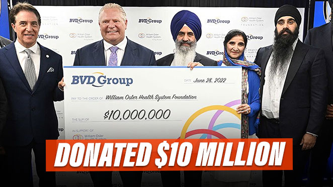 Major £10M Donation to Hospital Network